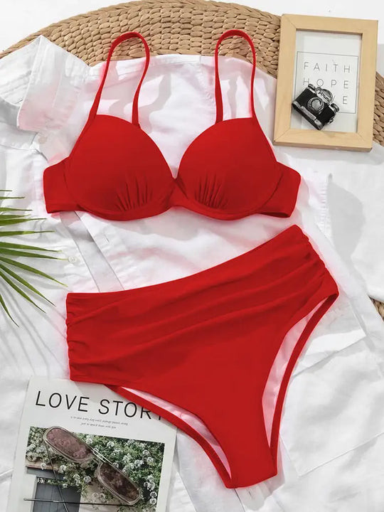 Megan | Vintage High Waist Bikini