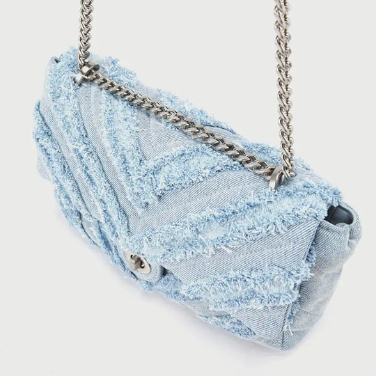 Denim kettingtas