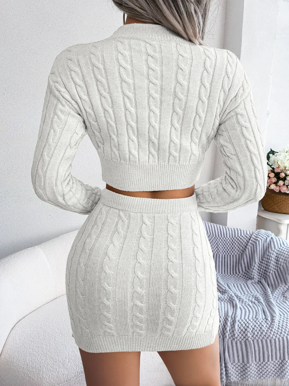 Shelby | Slim Twist Sweater Set