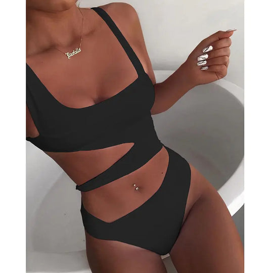 Nadia | One-Shoulder Bikini Set