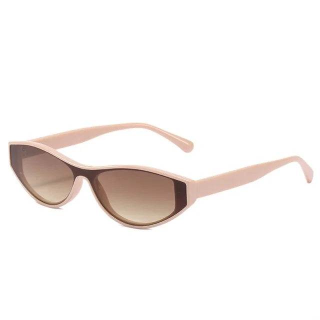 Rechte Cat Eye Zonnebril