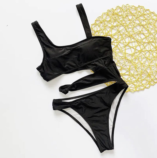 Nadia | One-Shoulder Bikini Set