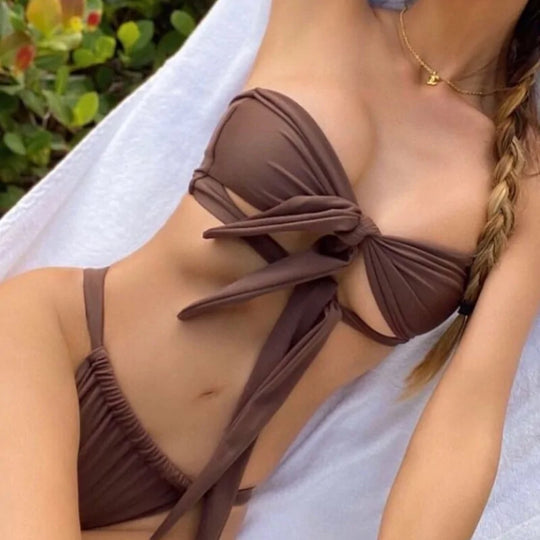 Joanna | Hollow Out Bikini Set