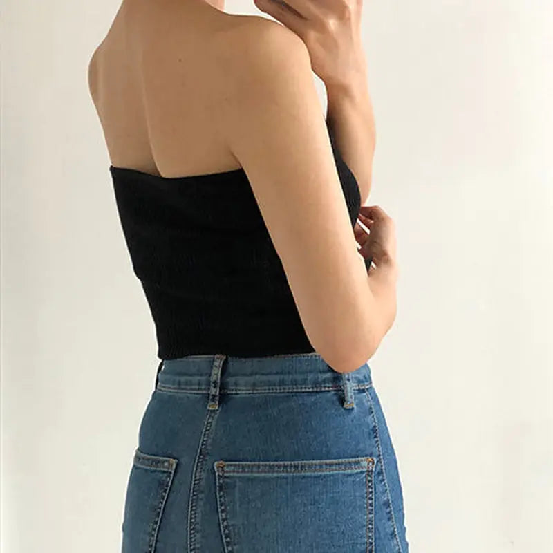 Nina | Elegant Strapless Top