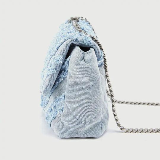 Denim kettingtas