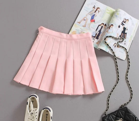 Marley | High-Waisted Pleated Skirt
