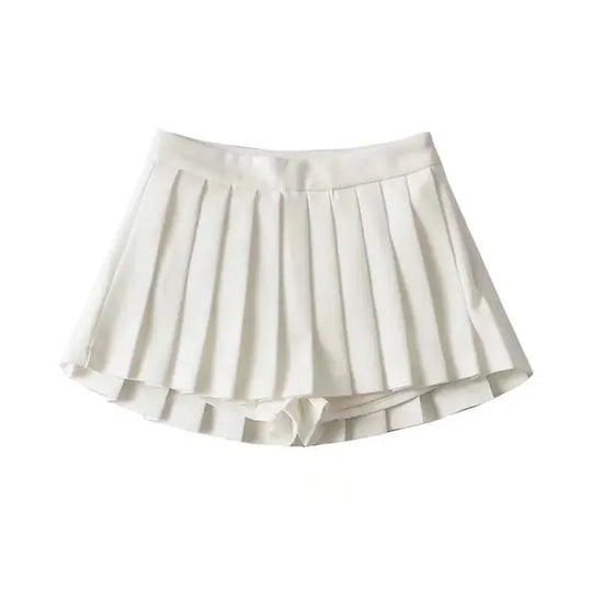 Amy | High Waist Side Zipper Skirt