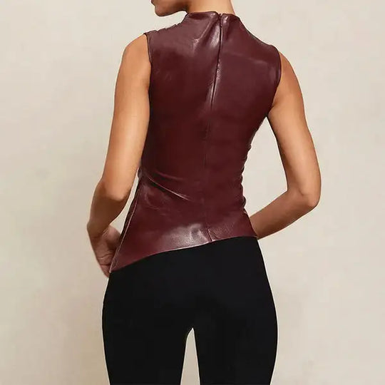 Adeline | Trendy ChicZip geplooide top