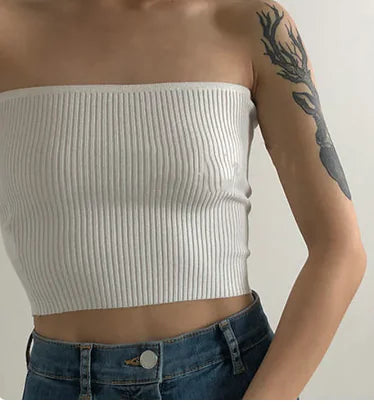 Nina | Elegant Strapless Top