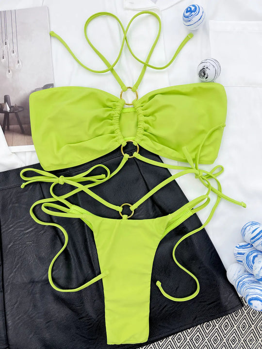 Jazmin | Wrap Halter Bikini